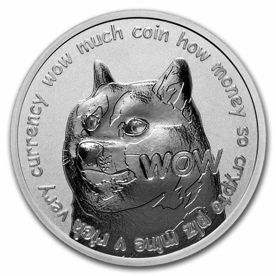 1oz Silver Coin- Doge Coin – US Marc Gebauer