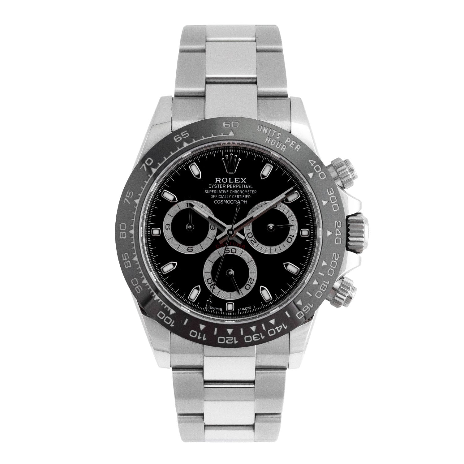 Daytona Cosmograph Black Dial 2017 - 116500LN