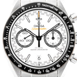 Speedmaster Racing 44mm Chronograph Co-Axial White Dial LC100 2025 - 329.30.44.51.04.001
