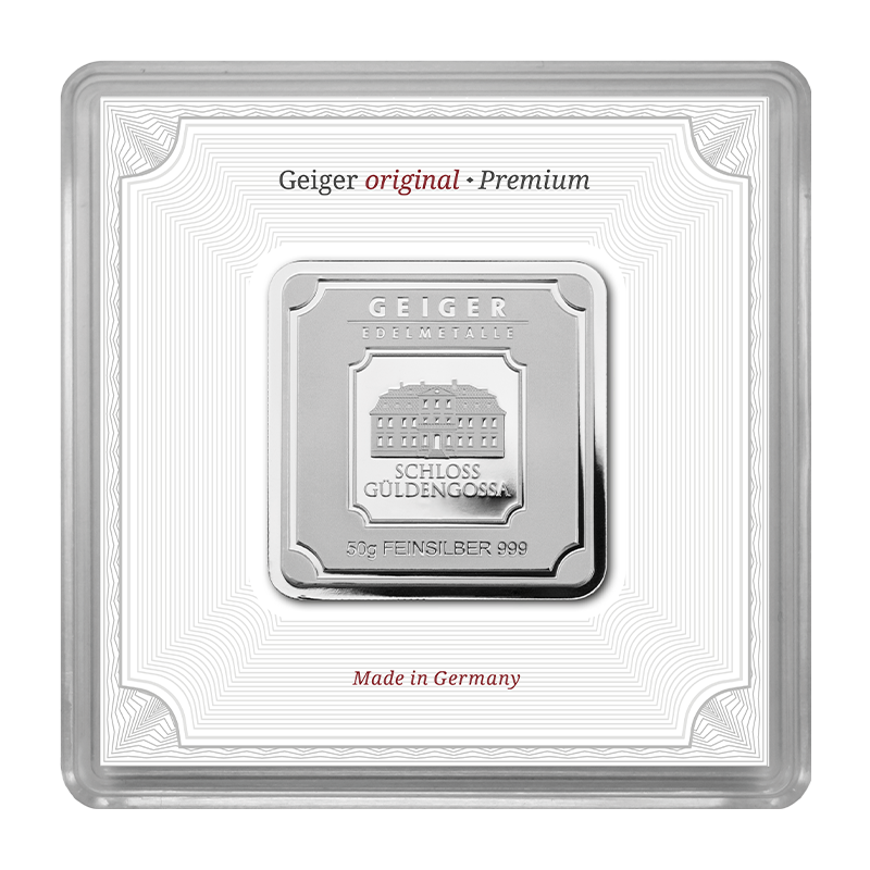 50g silver bar Geiger – US Marc Gebauer