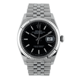 Datejust 36mm Black Dial Full Set 2021 - 126234