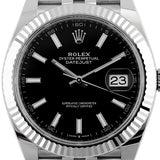 Datejust 41mm Black Dial 2025 Jubilee - 126334