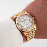 Day-Date 40mm White Roman Dial - 228235