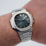 Nautilus Blue Dial 2010 Service in 2024 - 5711/1A-001