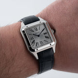 Santos Dumont Silver Dial Unworn 2026 - WSSA0085