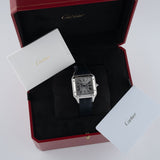 Santos Dumont Silver Dial Unworn 2026 - WSSA0085
