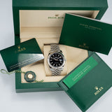 Datejust 41 Black Dial Unworn 2026 Jubilee - 126334