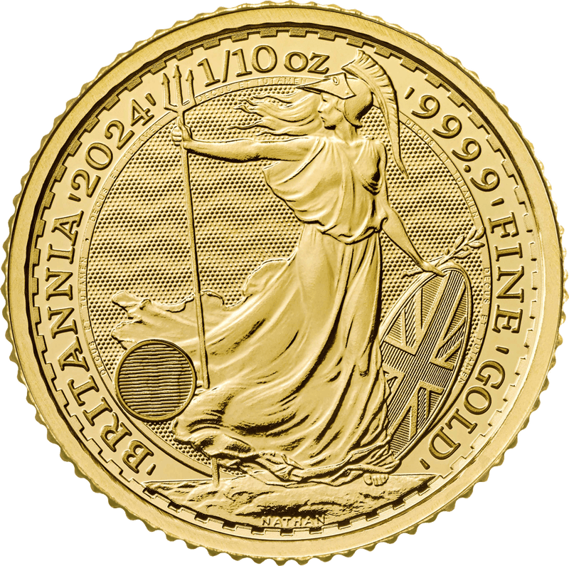 1/10oz Gold Britannia 2024 (Charles III.)