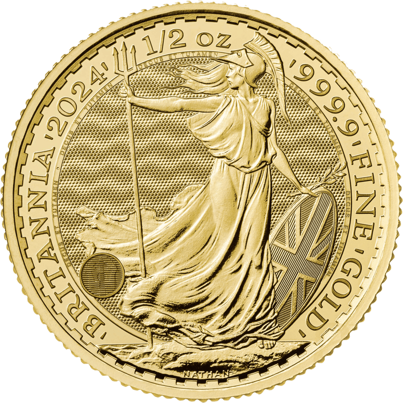 1/2oz Gold Britannia 2024 (Charles III.)