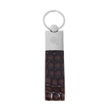 The „SECRET“ KEYRING - CROCO BROWN