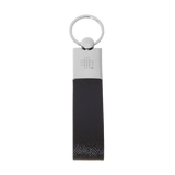 The „SECRET“ KEYRING - SAFFIANO BLACK