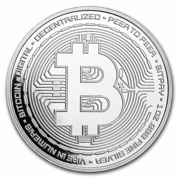 1 ounce of silver Bitcoin – US Marc Gebauer