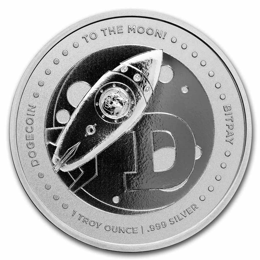1oz Silver Coin- Doge Coin – US Marc Gebauer