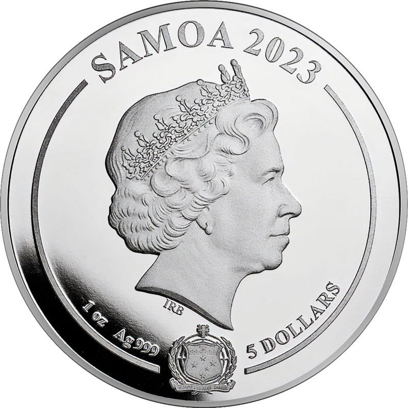1 ounce silver The Flash 2023 (circulation: 15,000)