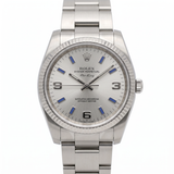 Rolex Oyster Perpetual Air‑King Ref. 114200, 34 mm, weißes Zifferblatt (2011)