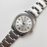 Rolex Oyster Perpetual Air‑King Ref. 114200, 34 mm, weißes Zifferblatt (2011)