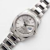 Rolex Datejust 36 Ref. 116200 – Stahl, blaues Zifferblatt (römisch), 36 mm, 2011