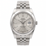 Rolex Datejust II Ref. 116300, 41 mm, Stahl, weißes Zifferblatt