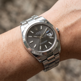 Rolex Datejust II 116300 – 41 mm, Stahl, Weißes Zifferblatt