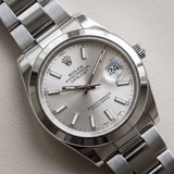 Rolex Datejust II Ref. 116300, 41 mm, Stahl, weißes Zifferblatt