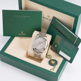 Rolex Datejust II Ref. 116300, 41 mm, Stahl, weißes Zifferblatt