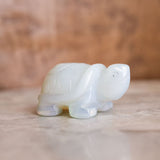 Opalite Moonstone Turtle 2" Carving