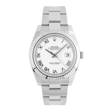 Datejust 41mm White Roman Dial 2023 Oyster - 126334