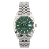Datejust 41mm Mint Green Dial 2024 - 126334