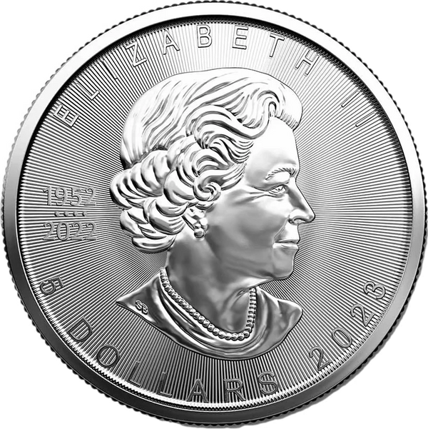 Royal Canadian Mint  1 Unze Silber Maple Leaf 2023