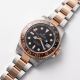 Rolex GMT Master II, "Rootbeer", Roségold/Stahl, Ref. 126711CHNR, 08-2018,  B+P