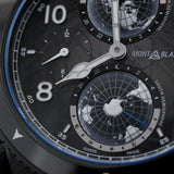 Montblanc 1858 Geosphere CARBO₂ 0 Oxygen, ungetragen, Limited Edition, 1 of 1969, Ref. 132300, B+P