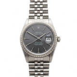 Rolex Datejust 36 Ref. 16030 – 1987 – Grau – Oyster‑Armband