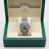 Rolex Datejust 36 Ref. 16030 – 1987 – Grau – Oyster‑Armband
