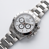 Rolex Daytona, Zenith W-Serie, White Dial, LC100, Ref. 16520, 08-1996, B+P