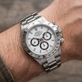 Rolex Daytona, Zenith W-Serie, White Dial, LC100, Ref. 16520, 08-1996, B+P