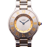 Cartier Must 21 W10072R6 – Edelstahl/Gold 38 mm