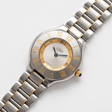 Cartier Must 21 W10072R6 – Edelstahl/Gold 38 mm