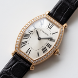 Cartier Tonneau Damen 18K Roségold Diamant – Ref. 400331 (2012)