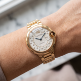 Cartier Ballon Bleu WGBB0054 33 mm Roségold Diamant-Zifferblatt (2023)