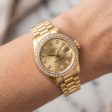 Rolex Lady-Datejust 26 mm Gelbgold Ref. 179138