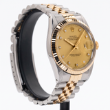 Rolex Datejust 16013 (1984), 36 mm, Stahl/Gold