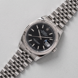 Rolex Datejust 36 Ref. 116234 (2006) – Edelstahl/Weißgold, Schwarzes Zifferblatt