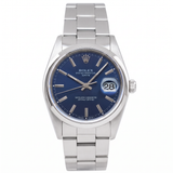 Rolex Oyster Perpetual Date Ref. 15200 (1990) – 34 mm Edelstahl