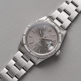 Rolex Oyster Perpetual Date Ref. 15010 – 34 mm, Edelstahl