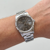 Rolex Oyster Perpetual Date Ref. 15010 – 34 mm, Edelstahl