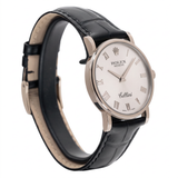 Rolex Cellini Ref. 51159 (2008) – 32 mm, Weißgold, Silbernes römisches Zifferblatt