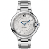 Cartier Ballon Bleu de Cartier 33 mm Ref. W4BB0021 (2021) – Edelstahl, Diamant-Zifferblatt