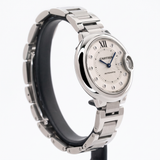 Cartier Ballon Bleu de Cartier 33 mm Ref. W4BB0021 (2021) – Edelstahl, Diamant-Zifferblatt