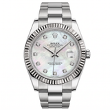 Rolex Datejust 41 Ref. 126334 (2021) – Edelstahl/Weißgold, Automatik, 41 mm