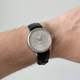 Rolex Cellini 50519 (2015) – 39 mm, Weißgold, Silbernes Guilloché-Zifferblatt